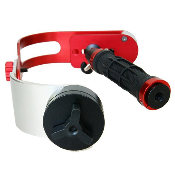 DEBO Handheld Video Stabilizer for DSLR Camera Camcorder, UF-007(Red)