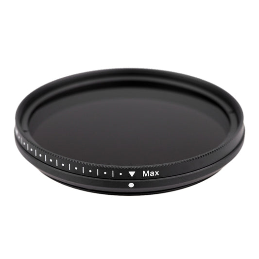 52mm ND Fader Neutral Density Adjustable Variable Filter ND 2 to ND 400 Filter(Black) - free shipping - PMC Jewellery - Order now!