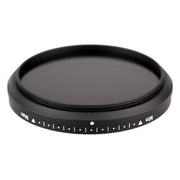52mm ND Fader Neutral Density Adjustable Variable Filter ND 2 to ND 400 Filter(Black)
