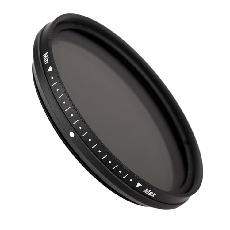 52mm ND Fader Neutral Density Adjustable Variable Filter ND 2 to ND 400 Filter(Black) - free shipping - PMC TechLife - Order now!