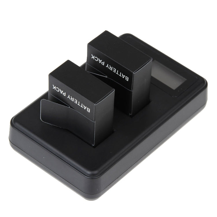 GP158-B LCD Screen Dual Batteries Charger for GoPro HERO3+ /3 (AHDBT-301, AHDBT-302), Displays Charging Capacity - Charger by PMC TechLife | Online Shopping South Africa | PMC TechLife