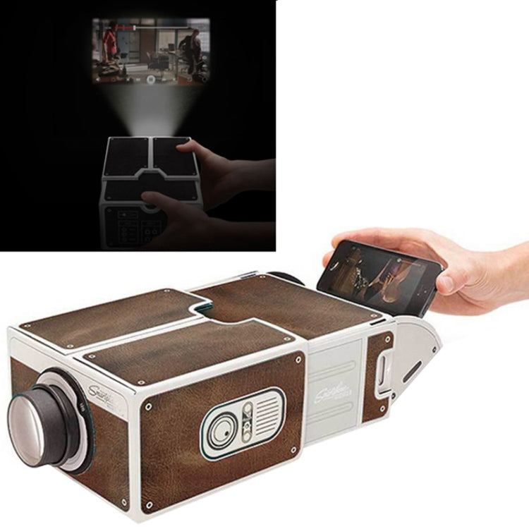 Cardboard Smartphone Projector 2.0 / DIY Mobile Phone Projector Portable Cinema - Accessories & Parts by PMC TechLife | Online Shopping South Africa | PMC TechLife | Buy Now Pay Later Mobicred