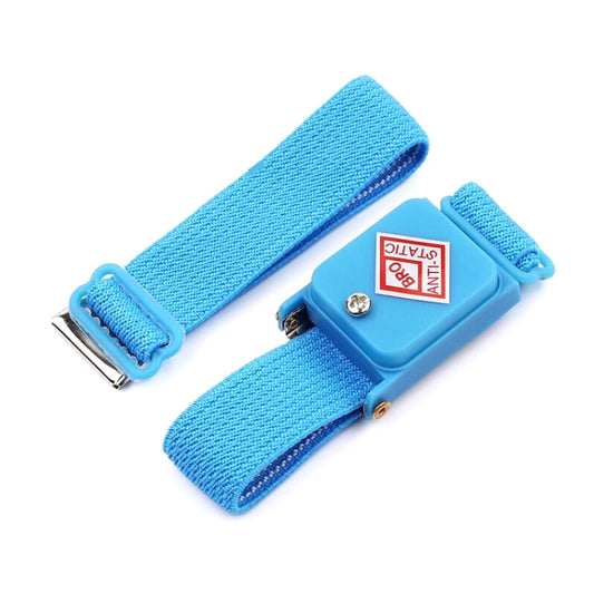 Wireless Anti Static ESD Discharge Cable Band Wrist Strap(Baby Blue) - free shipping - PMC Jewellery - Order now!