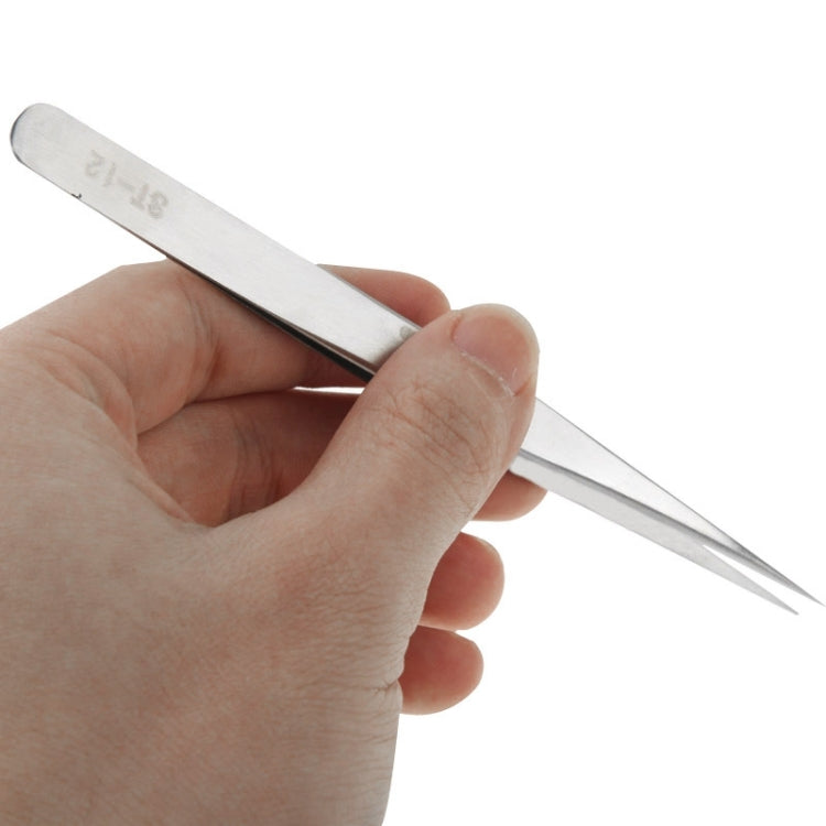 ST-12 Stainless Steel Tweezers - free shipping - PMC Jewellery - Order now!