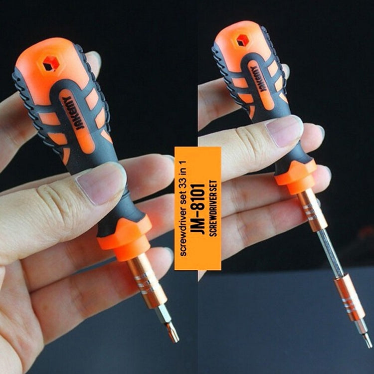 JAKEMY JM-8101 33 in 1 Screwdriver Bit Set with Tweezers & Extension Bar - free shipping - PMC Jewellery - Order now!