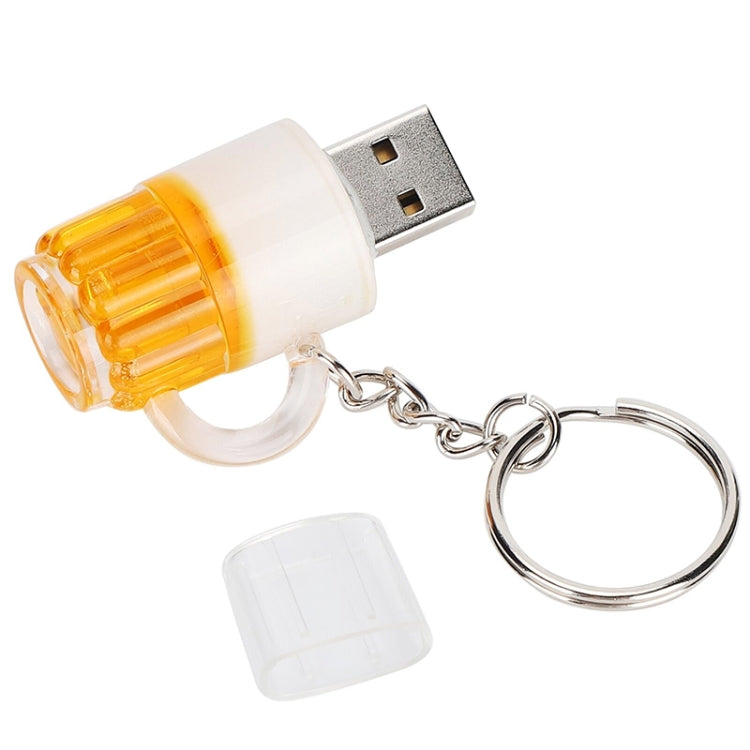 Beer Keychain Style USB Flash Disk with 32GB Memory - USB Flash Drives by PMC TechLife | Online Shopping South Africa | PMC TechLife