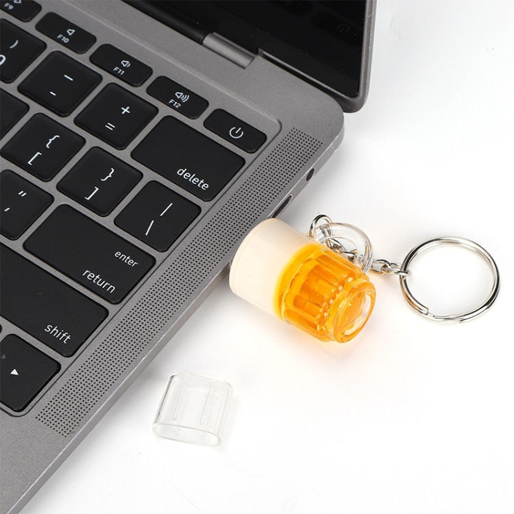 Beer Keychain Style USB Flash Disk with 32GB Memory - USB Flash Drives by PMC TechLife | Online Shopping South Africa | PMC TechLife