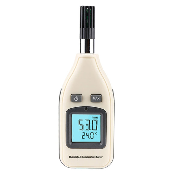 BENETECH GM1362 1.45 Inch Screen Digital Humidity & Temperature Meter(White)