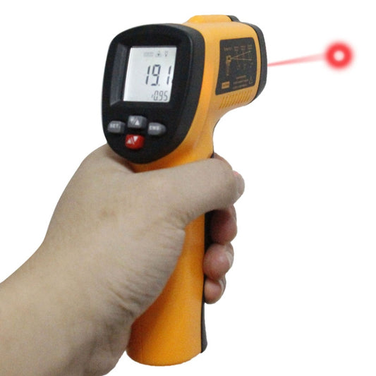 BENETECH GM550E Digital Infrared Thermometer(Yellow) - Digital Thermometer by BENETECH | Online Shopping South Africa | PMC Jewellery | Buy Now Pay Later Mobicred