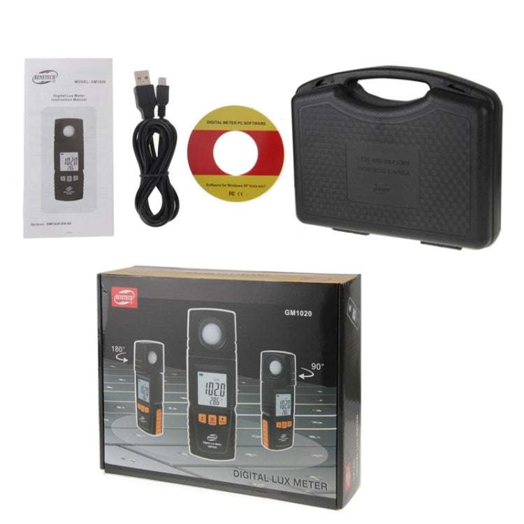BENETECH GM1020 Digital LUX Meter - free shipping - PMC Jewellery - Order now!