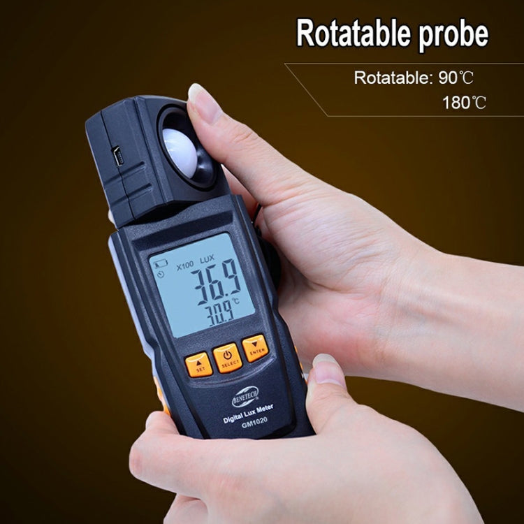 BENETECH GM1020 Digital LUX Meter - free shipping - PMC Jewellery - Order now!