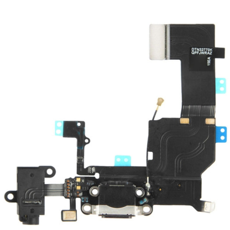 2 in 1 for iPhone 5C (Original Tail Connector Charger + Original Headphone Audio Jack Ribbon) Flex Cable - iPhone 5 Parts by PMC TechLife | Online Shopping South Africa | PMC TechLife