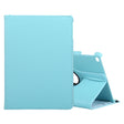 For iPad 9.7 (2018) & iPad 9.7 (2017) & Air 2 & Air 360 Degree Rotation Litchi Texture Leather Case with 2 Gears Holder(Blue) - iPad 9.7 (2018) & (2017) Cases by PMC TechLife | Online Shopping South Africa | PMC TechLife | Buy Now Pay Later Mobicred
