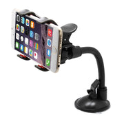 Universal 360 Degree Rotation Suction Cup Car Holder / Desktop Stand, Size Range: 3.5-8.3cm, For iPhone, Galaxy, Huawei, Xiaomi, Lenovo, Sony, LG, HTC and Other Smartphones, MP4, PDA, PSP, GPS(Black)