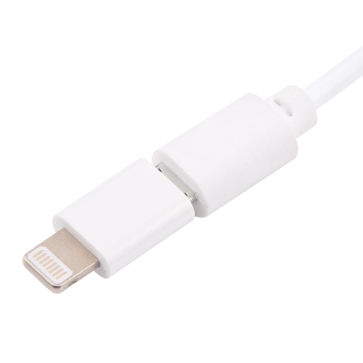 Micro USB Female to 8 Pin Male Mini Adapter(White) - Converter & Adapter by PMC TechLife | Online Shopping South Africa | PMC TechLife | Buy Now Pay Later Mobicred