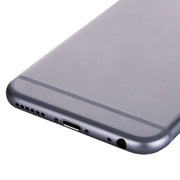 5 in 1 for iPhone 6 (Back Cover + Card Tray + Volume Control Key + Power Button + Mute Switch Vibrator Key) Full Assembly Housing Cover(Grey)