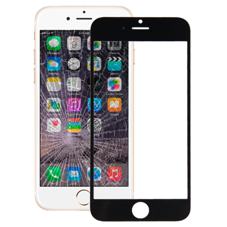 Front Screen Outer Glass Lens for iPhone 6(Black) - free shipping - PMC TechLife - Order now!