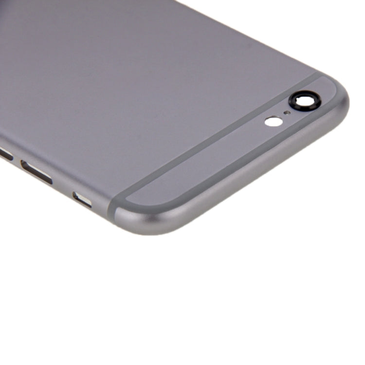 6 in 1 for iPhone 6 (Back Cover + Card Tray + Volume Control Key + Power Button + Mute Switch Vibrator Key + Sign) Full Assembly Housing Cover(Grey) - iPhone 6/6 Plus Parts by PMC TechLife | Online Shopping South Africa | PMC TechLife