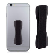Finger Grip Phone Holder for iPhone, Galaxy, Sony, Lenovo, HTC, Huawei, and other Smartphones(Black)