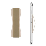 Finger Grip Phone Holder for iPhone, Galaxy, Sony, Lenovo, HTC, Huawei, and other Smartphones(Gold)