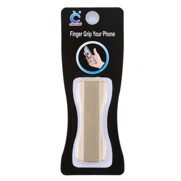 Finger Grip Phone Holder for iPhone, Galaxy, Sony, Lenovo, HTC, Huawei, and other Smartphones(Gold)