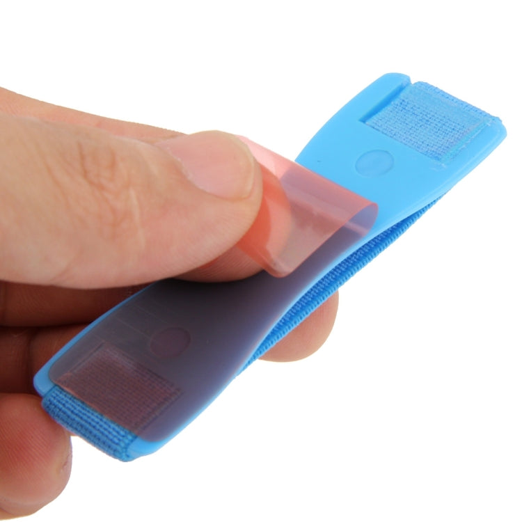 Finger Grip Phone Holder for iPhone, Galaxy, Sony, Lenovo, HTC, Huawei, and other Smartphones(Blue) - Ring Holder by PMC TechLife | Online Shopping South Africa | PMC TechLife