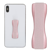 Finger Grip Phone Holder for iPhone, Galaxy, Sony, Lenovo, HTC, Huawei, and other Smartphones(Rose Gold)