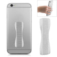 Finger Grip Phone Holder for iPhone, Galaxy, Sony, Lenovo, HTC, Huawei, and other Smartphones(Silver) - Ring Holder by PMC TechLife | Online Shopping South Africa | PMC TechLife