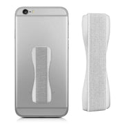 Finger Grip Phone Holder for iPhone, Galaxy, Sony, Lenovo, HTC, Huawei, and other Smartphones(Silver)