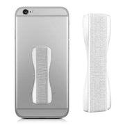 Finger Grip Phone Holder for iPhone, Galaxy, Sony, Lenovo, HTC, Huawei, and other Smartphones(White)