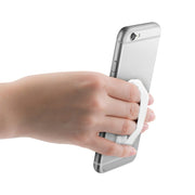 Finger Grip Phone Holder for iPhone, Galaxy, Sony, Lenovo, HTC, Huawei, and other Smartphones(White)