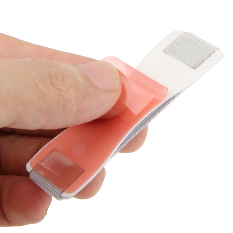 Finger Grip Phone Holder for iPhone, Galaxy, Sony, Lenovo, HTC, Huawei, and other Smartphones(White)