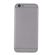 6 in 1 for iPhone 6 Plus (Back Cover + Card Tray + Volume Control Key + Power Button + Mute Switch Vibrator Key + Sign) Full Assembly Housing Cover(Grey)