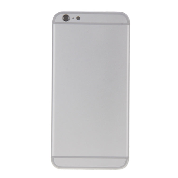 6 in 1 for iPhone 6 Plus (Back Cover + Card Tray + Volume Control Key + Power Button + Mute Switch Vibrator Key + Sign) Full Assembly Housing Cover(Silver) - free shipping - PMC TechLife - Order now!