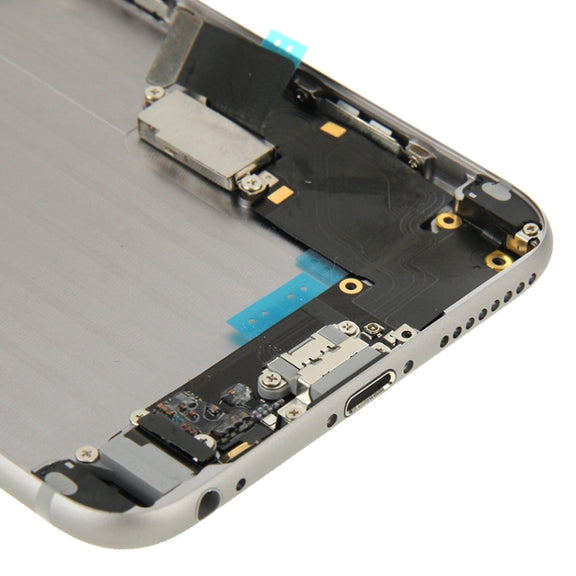 Full Housing Back Cover for iPhone 6 Plus(Grey)
