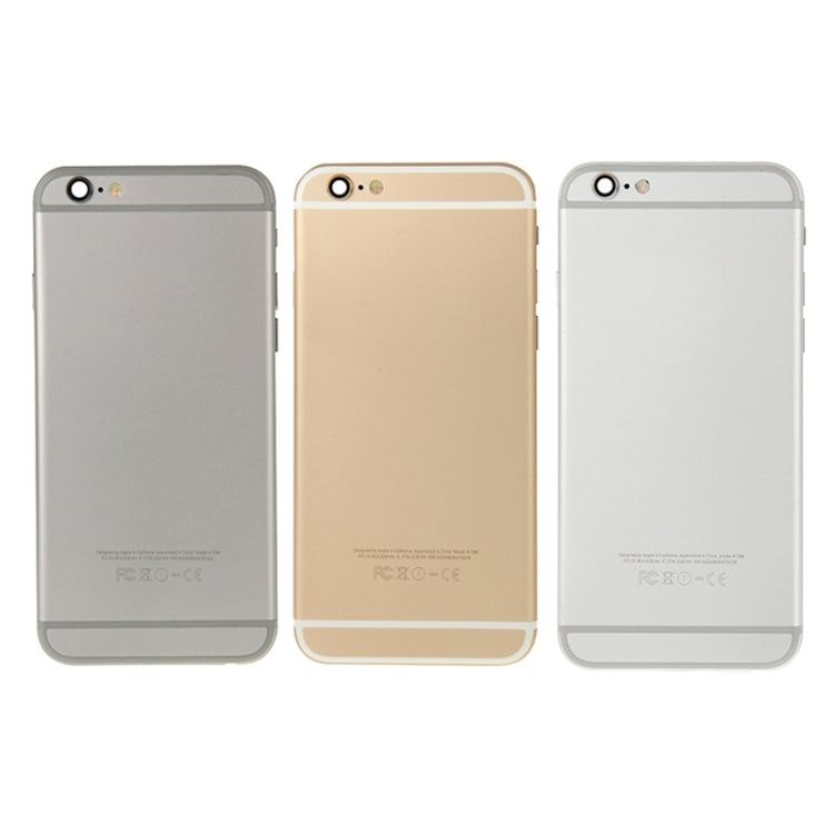 Full Housing Back Cover for iPhone 6 Plus(Silver)