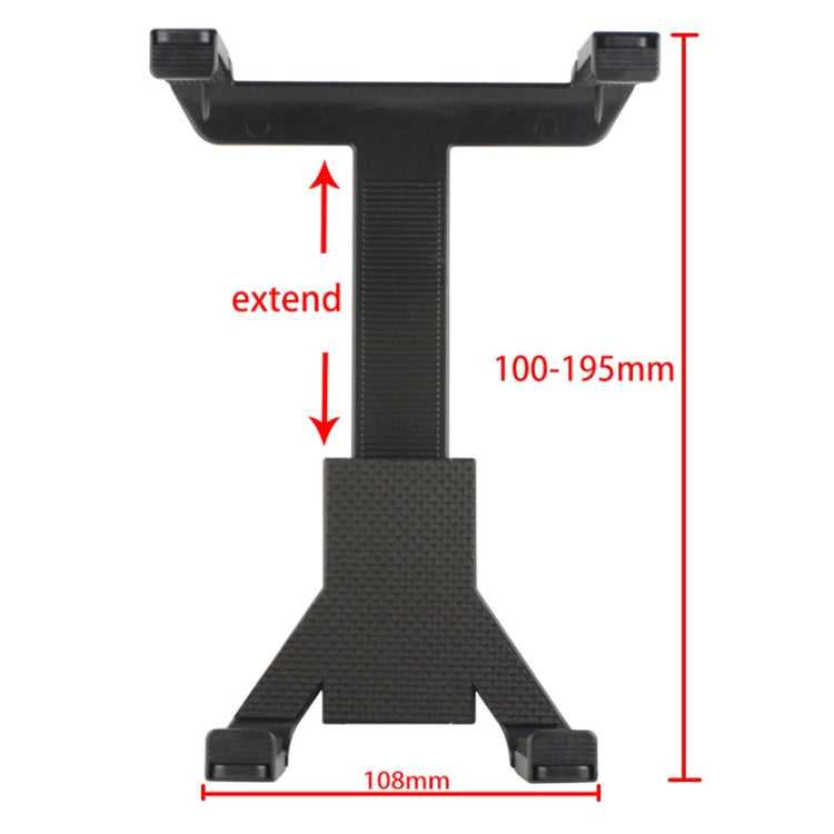 Car Mount Holder Kit Stand For iPad 4，New iPad (iPad 3) / iPad 2 ,iPad ,iPad mini 1 / 2 / 3，Galaxy TAB(Black)