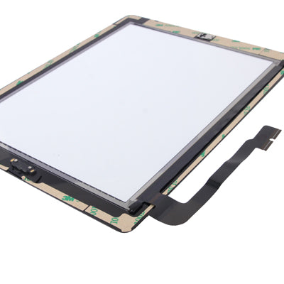 (Controller Button + Home Key Button PCB Membrane Flex Cable + Touch Panel Installation Adhesive)  Touch Panel for New iPad (iPad 3)(Black) - iPad 3 Parts by PMC TechLife | Online Shopping South Africa | PMC TechLife