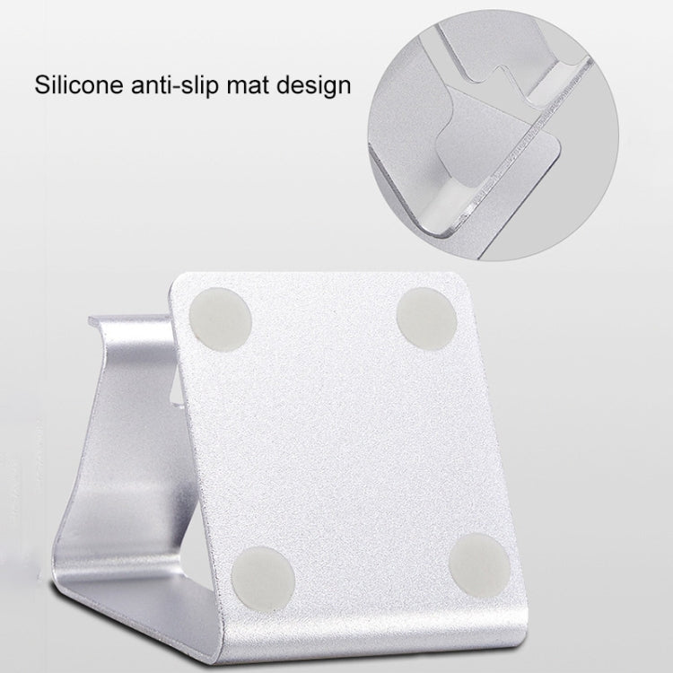 Aluminum Stand Desktop Holder for iPad, iPhone, Galaxy, Huawei, Xiaomi, HTC, Sony, and other Mobile Phones or Tablets(Blue)