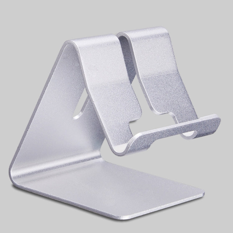 Aluminum Stand Desktop Holder for iPad, iPhone, Galaxy, Huawei, Xiaomi, HTC, Sony, and other Mobile Phones or Tablets(Silver) - Desktop Holder by PMC TechLife | Online Shopping South Africa | PMC TechLife