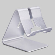Aluminum Stand Desktop Holder for iPad, iPhone, Galaxy, Huawei, Xiaomi, HTC, Sony, and other Mobile Phones or Tablets(Silver)