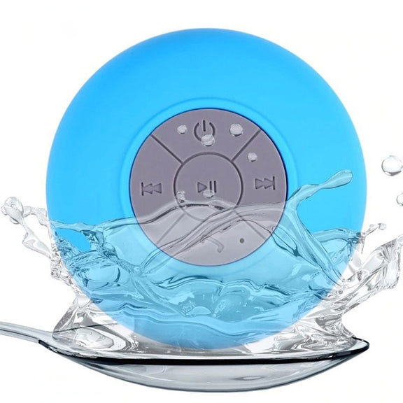 Mini Water-resistant Bluetooth ISSC3.0 Speaker for iPad / iPhone / Other Bluetooth Mobile Phone, Support Handfree Function, Water-resistant Level: IPX4, BTS-06(Blue)