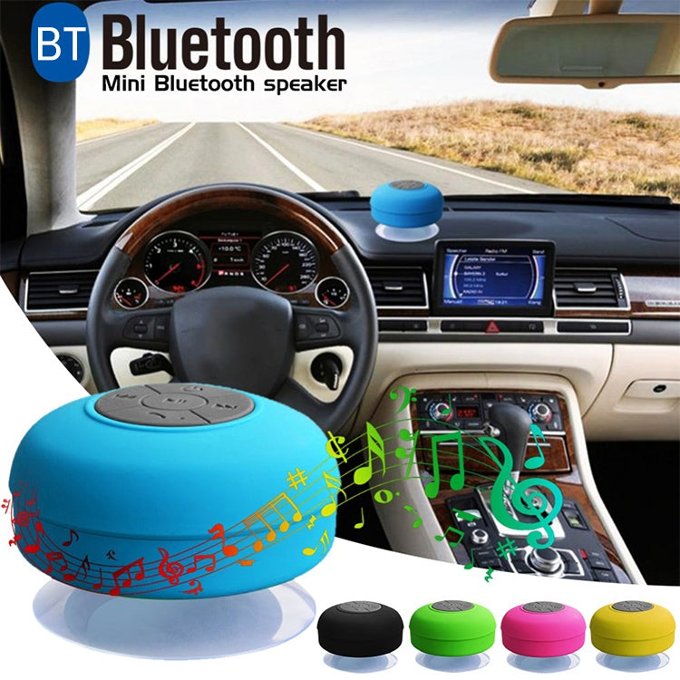 BTS-06 Mini Water-resistant IPX4 Bluetooth V2.1 Speaker, Support Handfree Function(White)