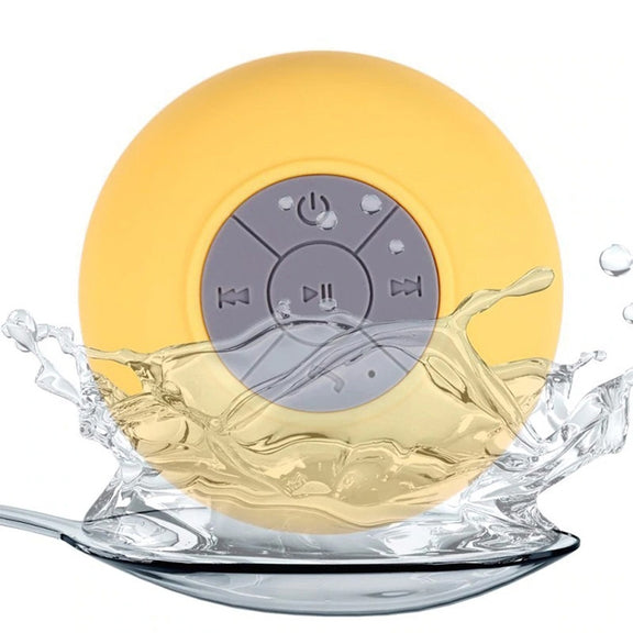 BTS-06 Mini Water-resistant IPX4 Bluetooth V2.1 Speaker, Support Handfree Function(Yellow)