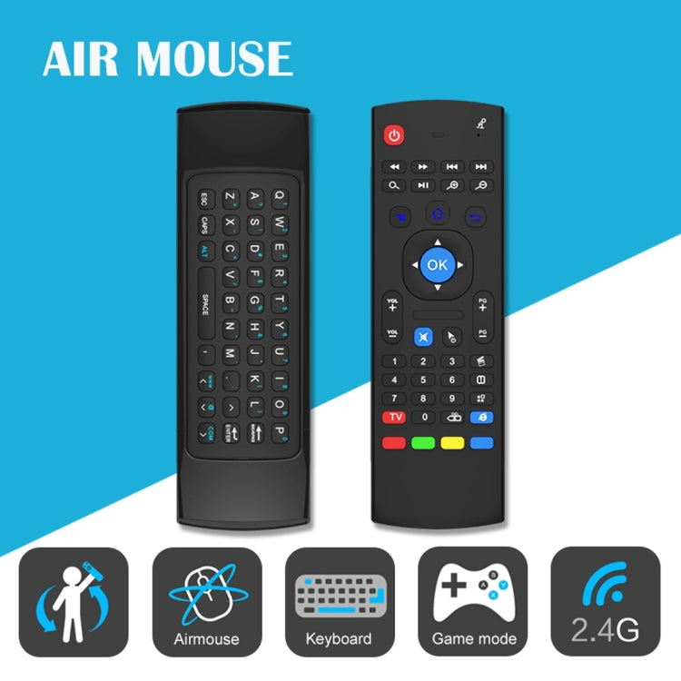 MX3 Air Mouse Wireless 2.4G Remote Control Keyboard with Browser Shortcuts for Android TV Box / Mini PC - MINI PC Accessories & Gadgets by PMC TechLife | Online Shopping South Africa | PMC TechLife