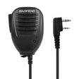 Baofeng Clip-on Speaker Microphone for Walkie Talkies, 3.5mm + 2.5mm Earphone + Mic Plug(Black) - Microphones & Headsets by PMC TechLife | Online Shopping South Africa | PMC TechLife | Buy Now Pay Later Mobicred