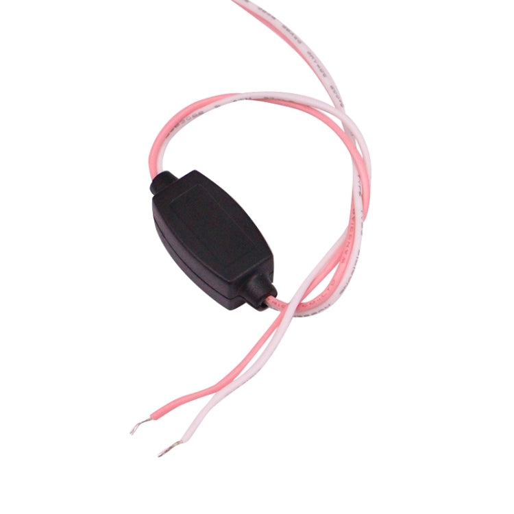 70mm 5W 180LM Angel Eyes Circles Car Headlight White Light COB LED Lights for Vehicles, DC 12-24V