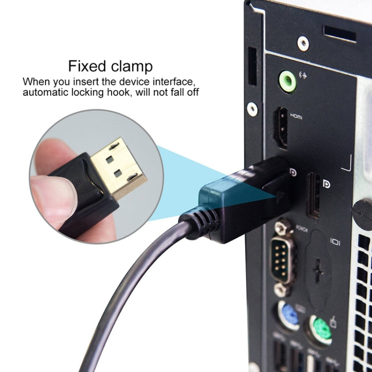DisplayPort Male to HDMI Male Adapter Cable, Length: 1.8m(White) -  by PMC TechLife | Online Shopping South Africa | PMC TechLife