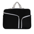 Double Pocket Zip Handbag Laptop Bag for Macbook Air 13 inch(Black) - free shipping - PMC TechLife - Order now!