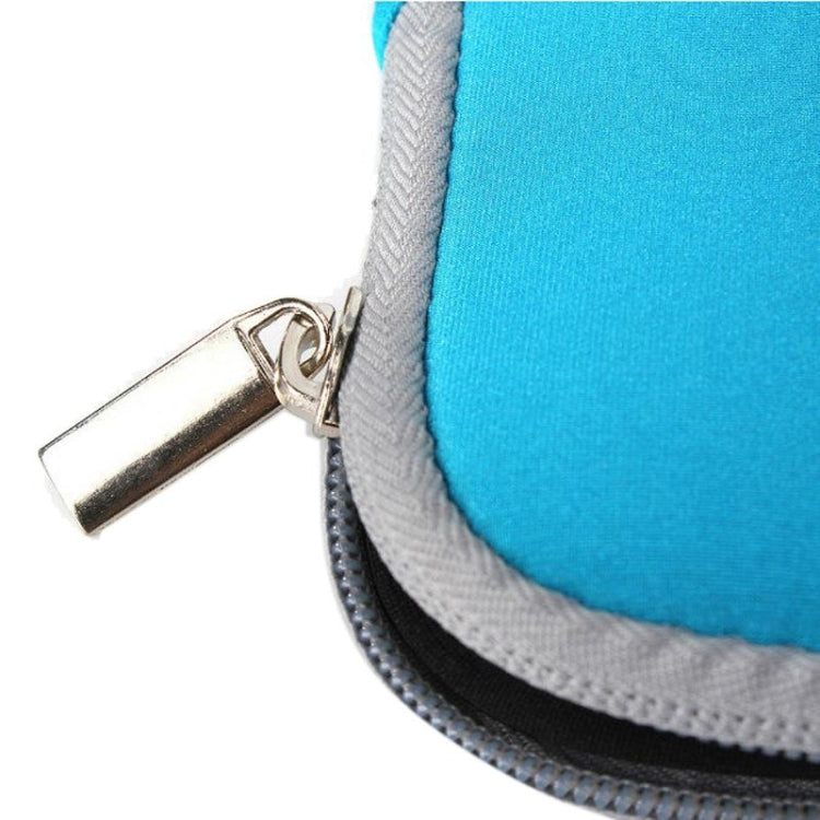 Double Pocket Zip Handbag Laptop Bag for Macbook Air 13 inch(Black)